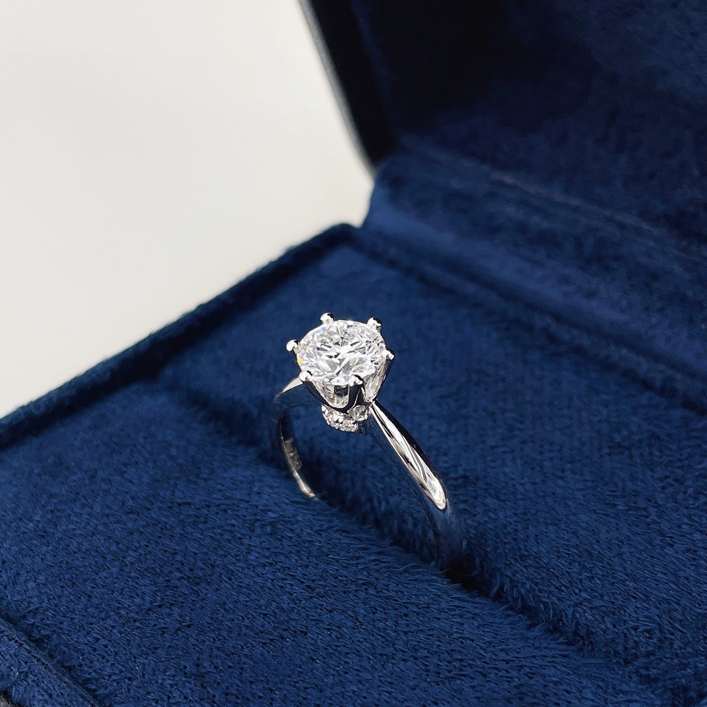 Classic Six-Prong Solitaire Ring — Timeless Modern Elegance
